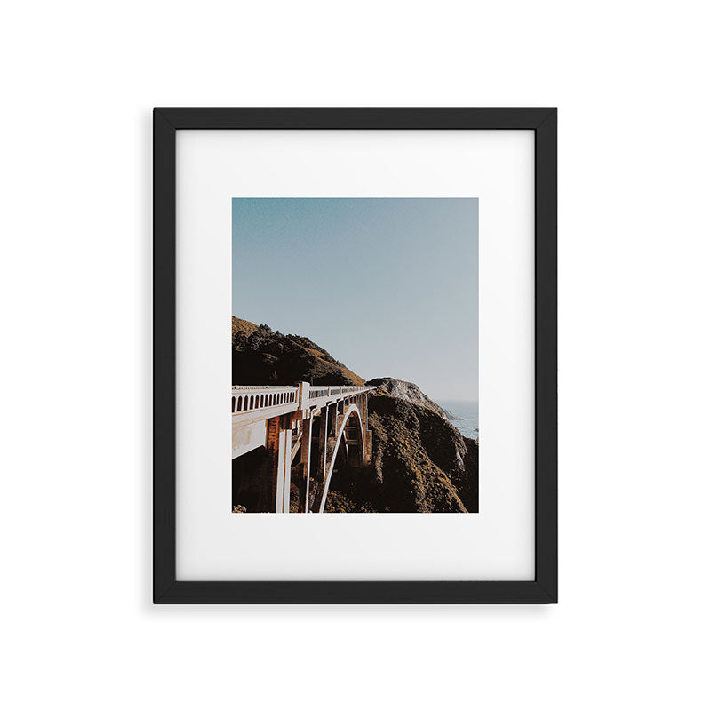 bixby bridge ii - california Framed Art Print Gallery Image 5