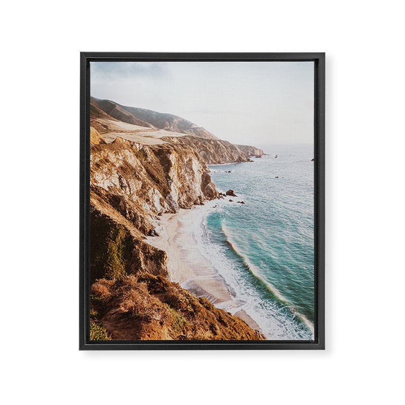 california coast iv / big sur Framed Canvas Print Gallery Image 6