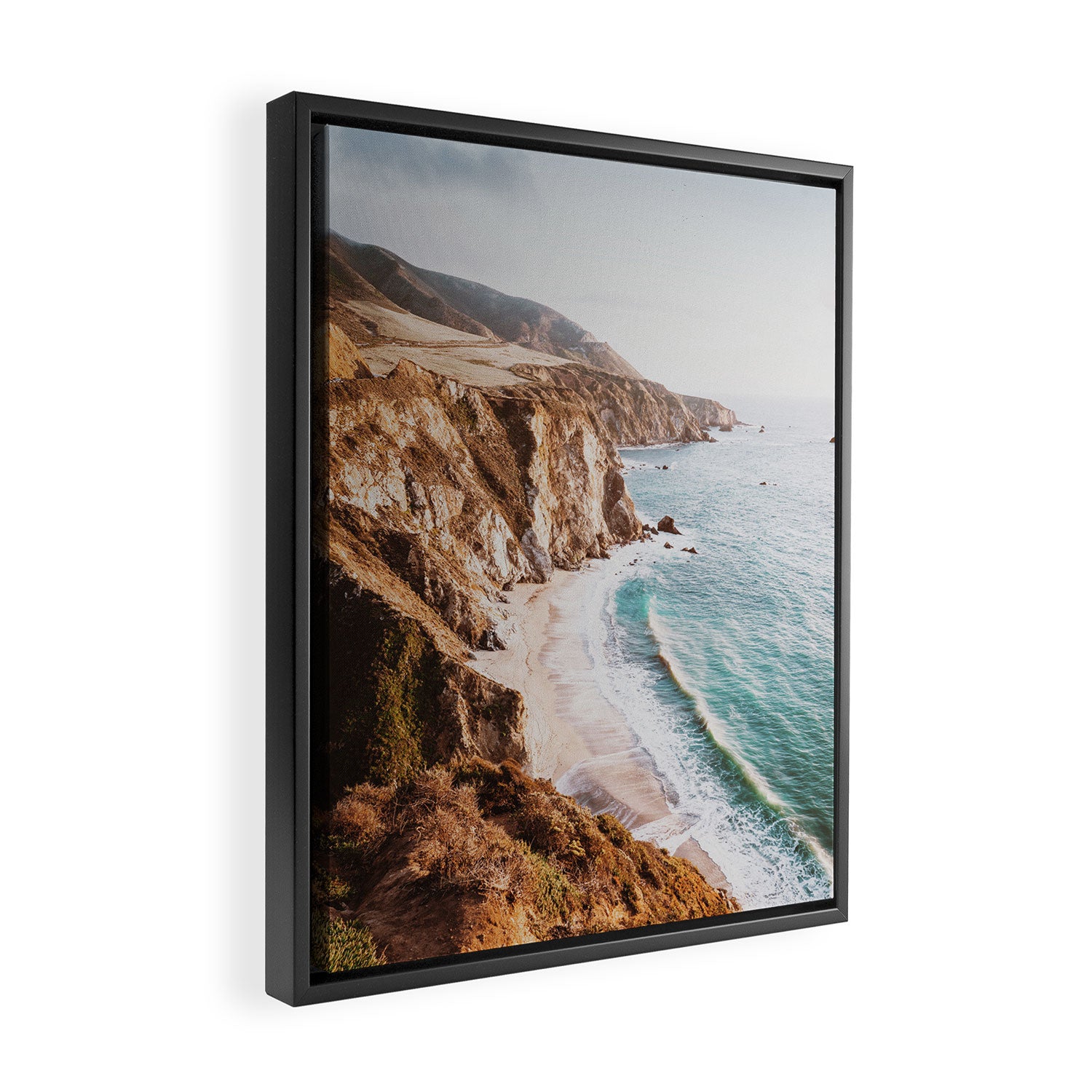 california coast iv / big sur Framed Canvas Print Gallery Image 2