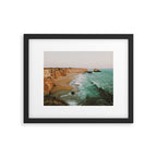 california coast x - santa cruz Framed Art Print Gallery Image 5