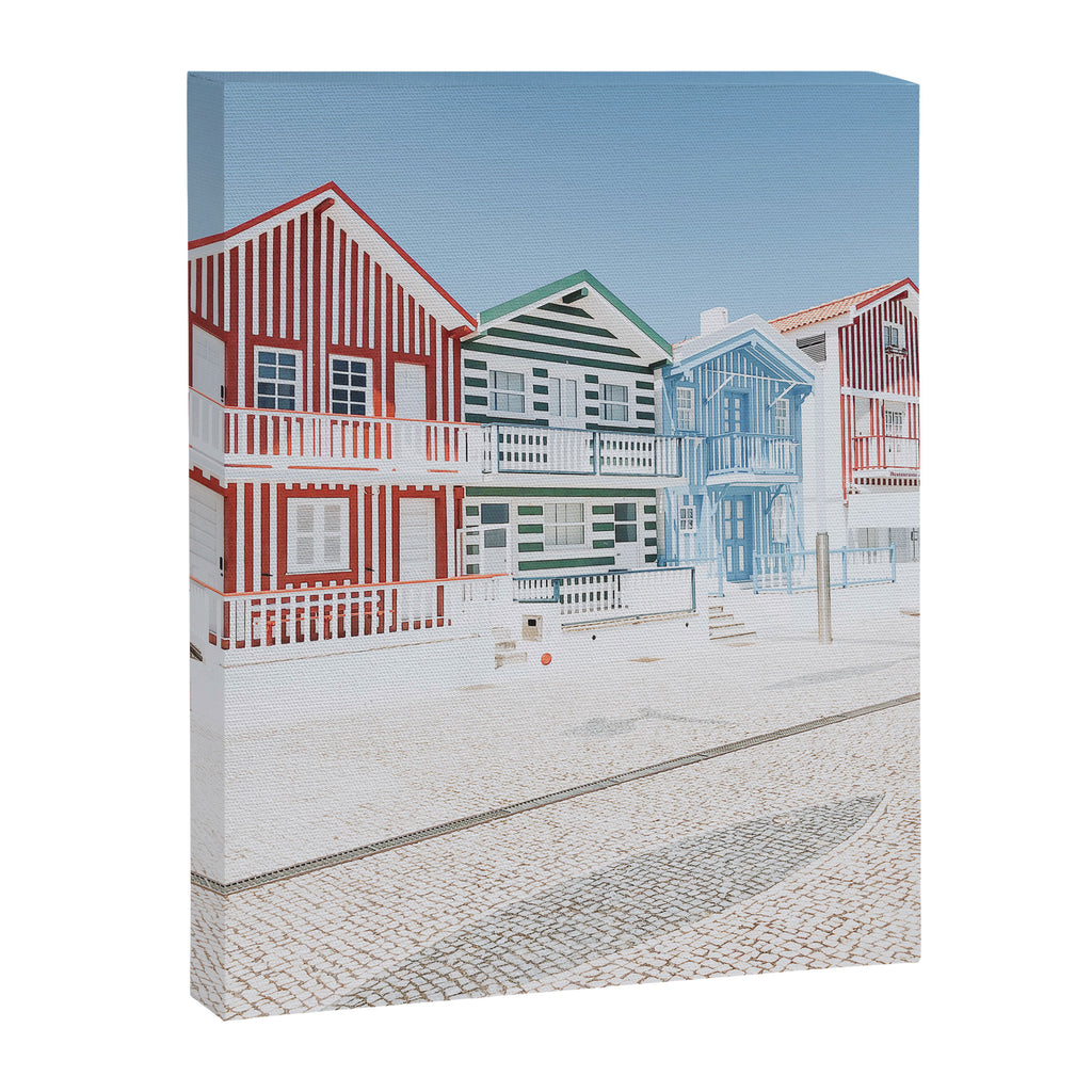 costa nova beach iii - portugal Canvas Print Gallery Image 6