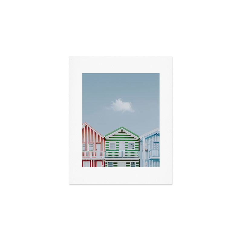 costa nova beach vi - portugal Art Print Gallery Image 1