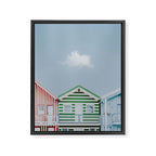 costa nova beach vi - portugal Framed Canvas Print Gallery Image 6