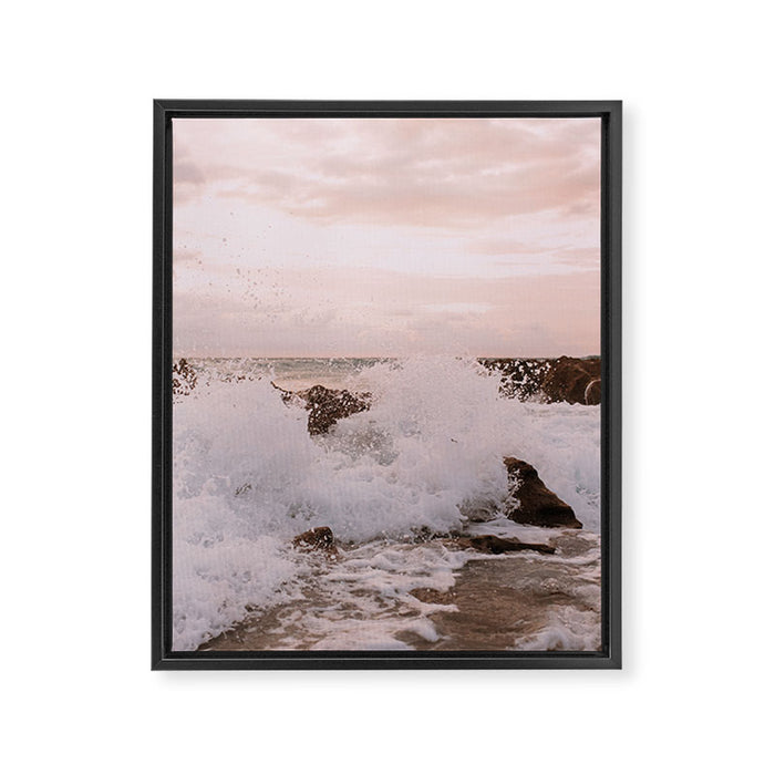 crash into me Framed Canvas Print Gallery Image 1