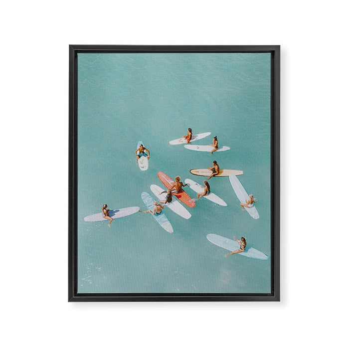 float lxxvii Framed Canvas Print Gallery Image 1