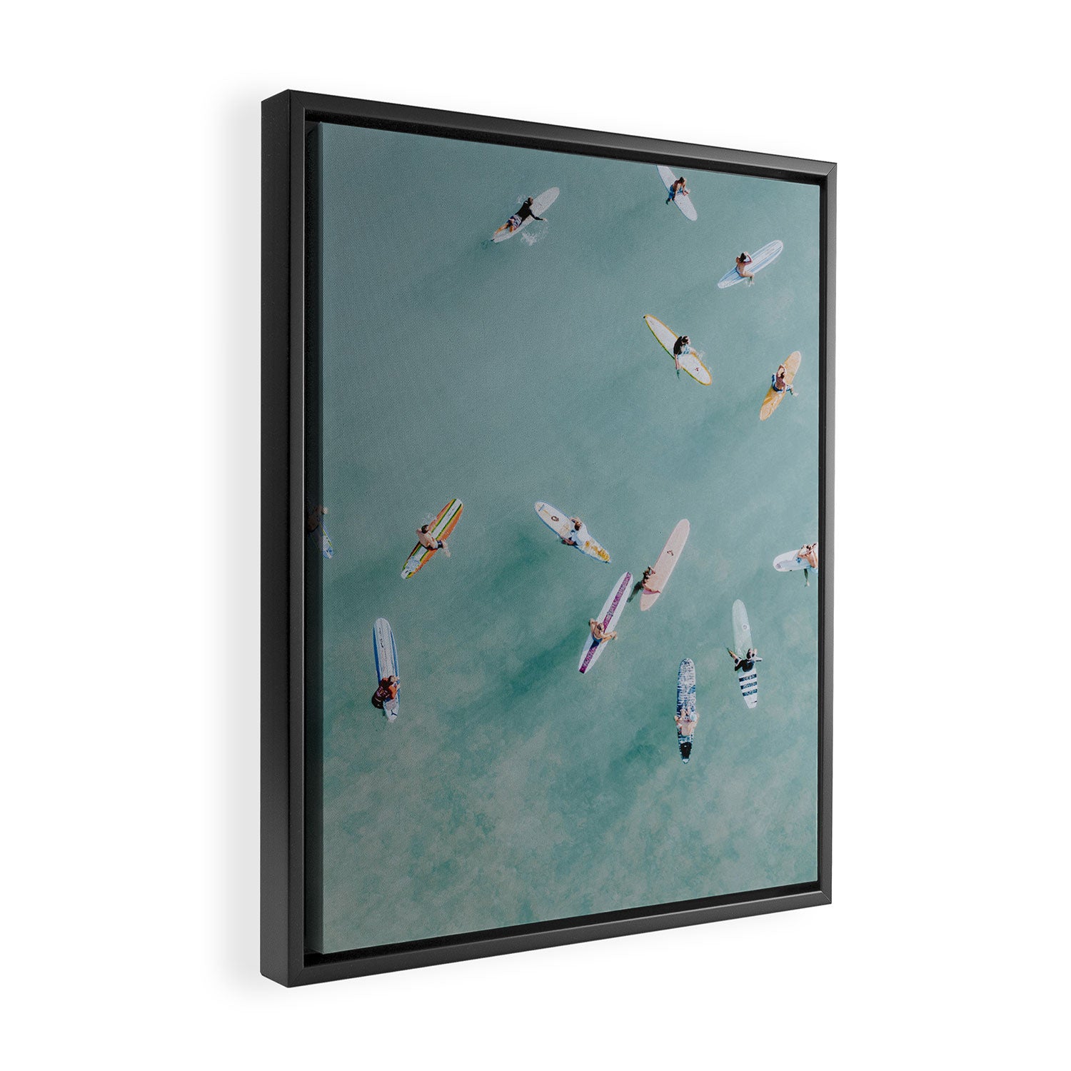 float lxxxvi Framed Canvas Print Gallery Image 2