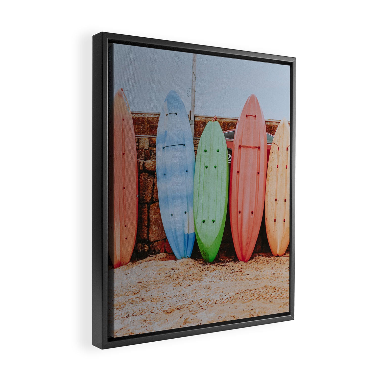 go kayaking ii Framed Canvas Print Gallery Image 2