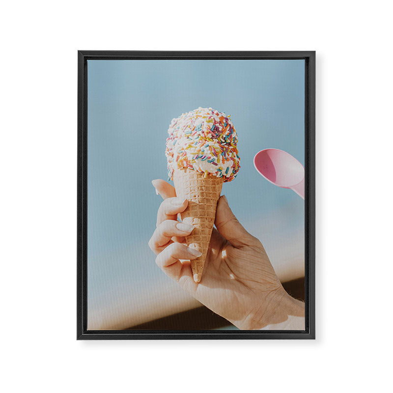 ice cream iii Framed Canvas Print Gallery Image 6