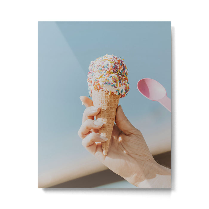 ice cream iii Metal Print Gallery Image 1