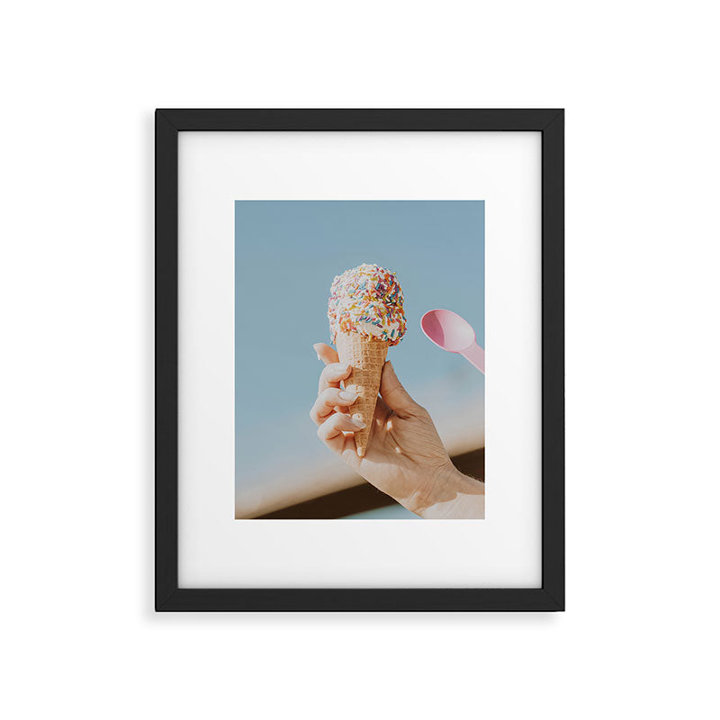 ice cream iii Framed Art Print Gallery Image 5