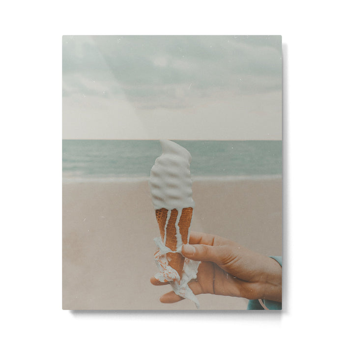 ice cream iv Metal Print Gallery Image 1