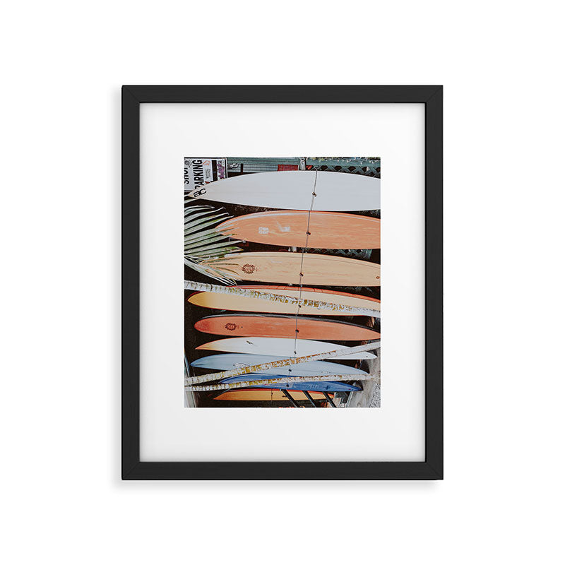 lets surf ii Framed Art Print Gallery Image 4