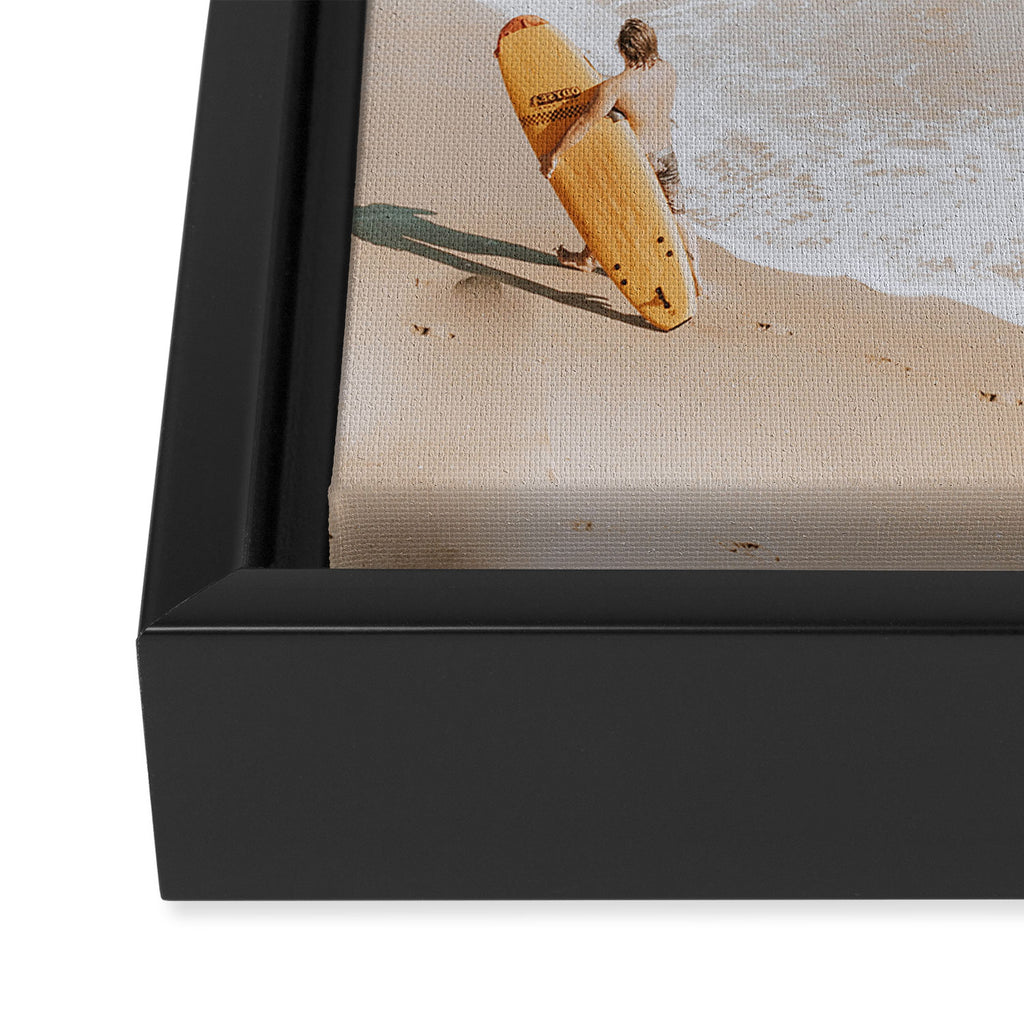 lets surf iii Framed Canvas Print Gallery Image 3