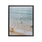 lets surf iii Framed Canvas Print Gallery Image 6