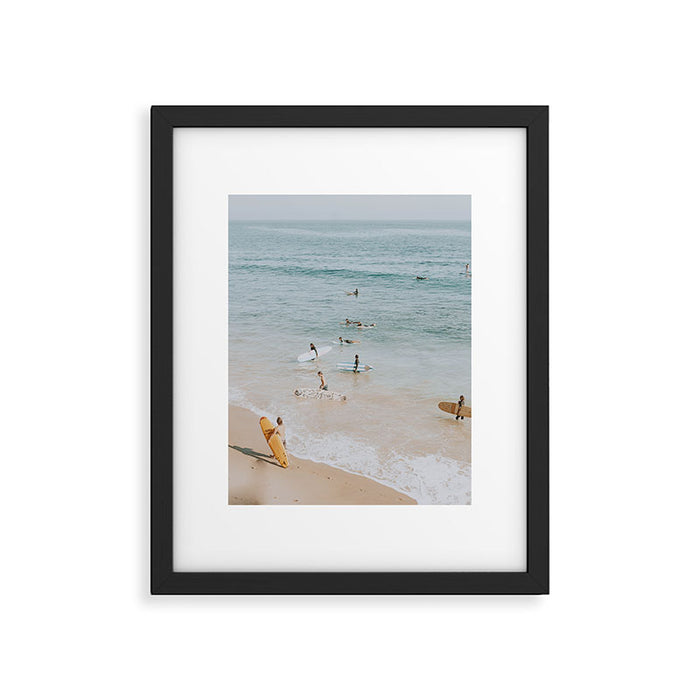lets surf iii Framed Art Print Gallery Image 1