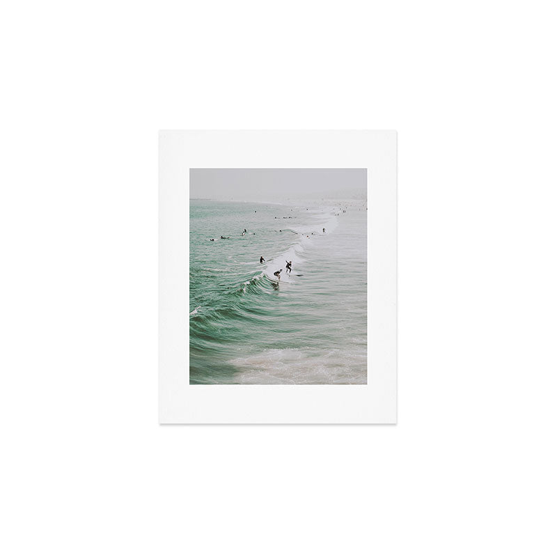 lets surf iv - venice beach - california Art Print Gallery Image 1