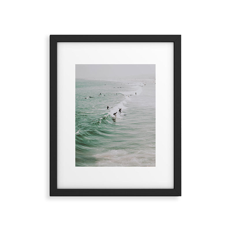 lets surf iv - venice beach - california Framed Art Print Gallery Image 5