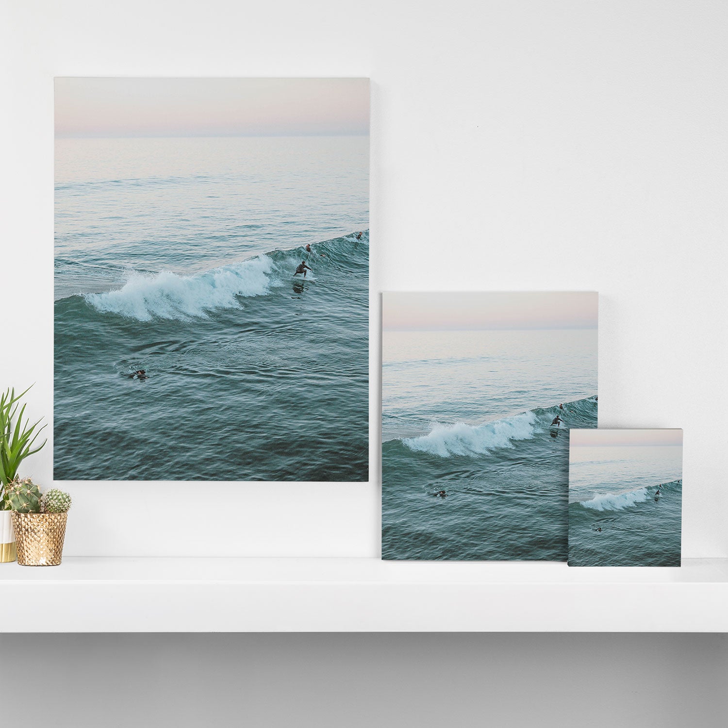 lets surf v Canvas Print Gallery Image 3
