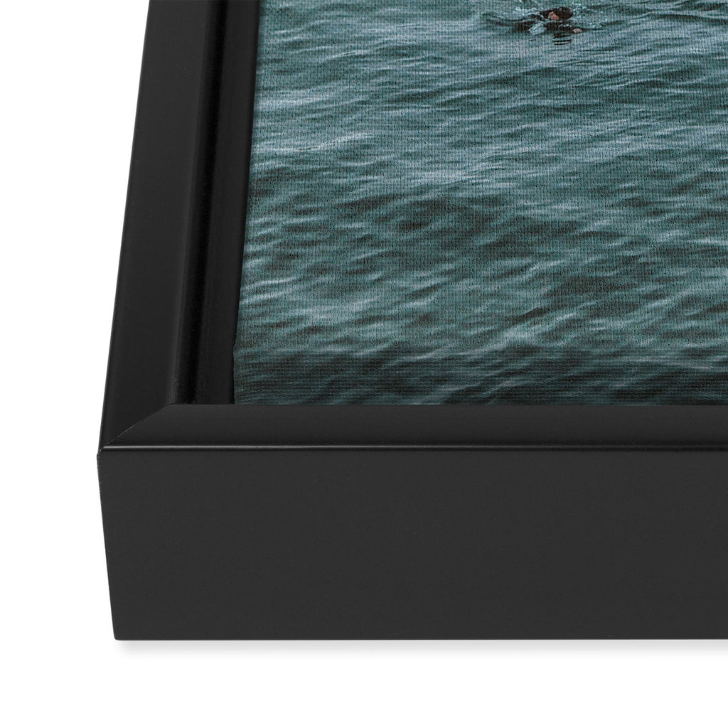 lets surf v Framed Canvas Print Gallery Image 3