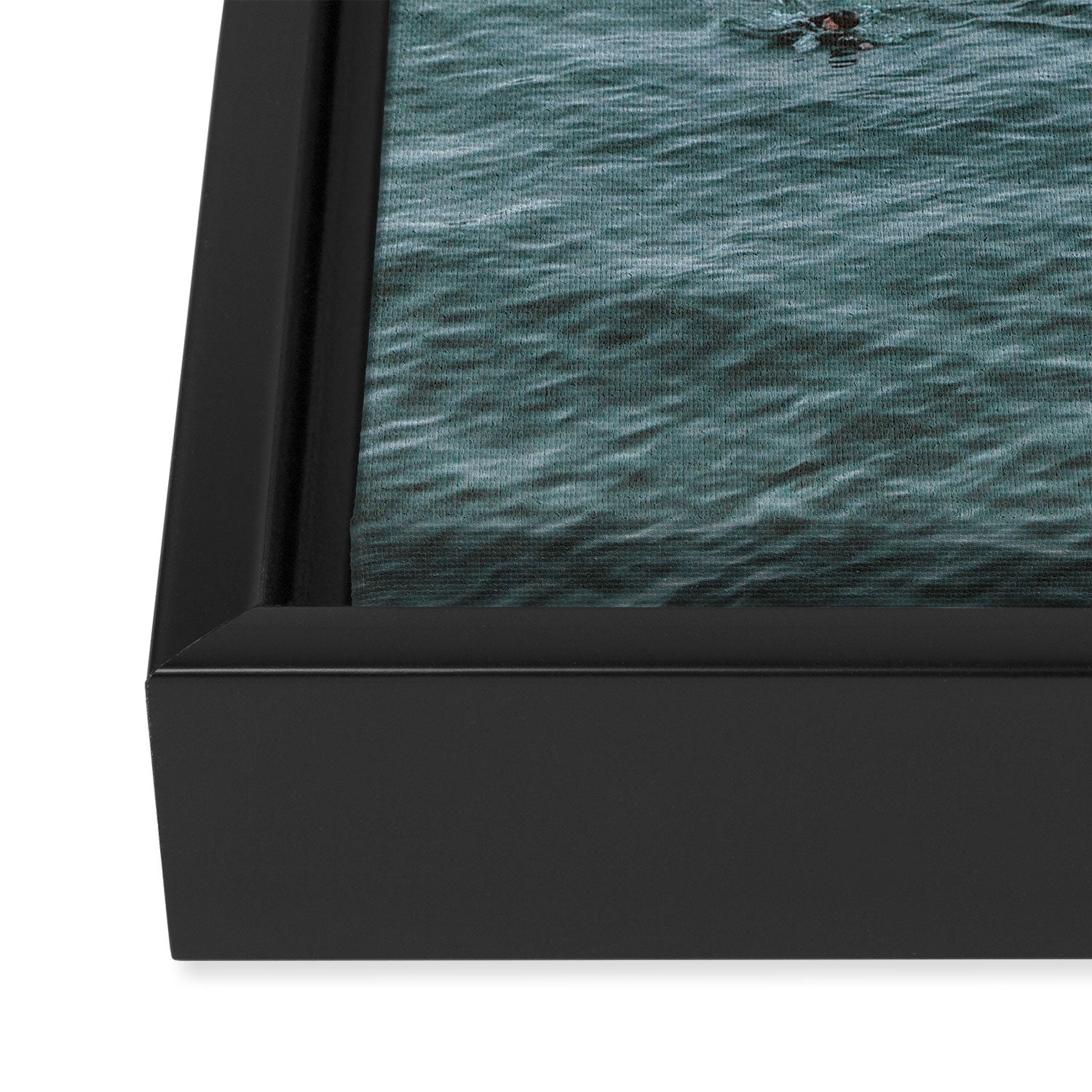 lets surf v Framed Canvas Print Gallery Image 3