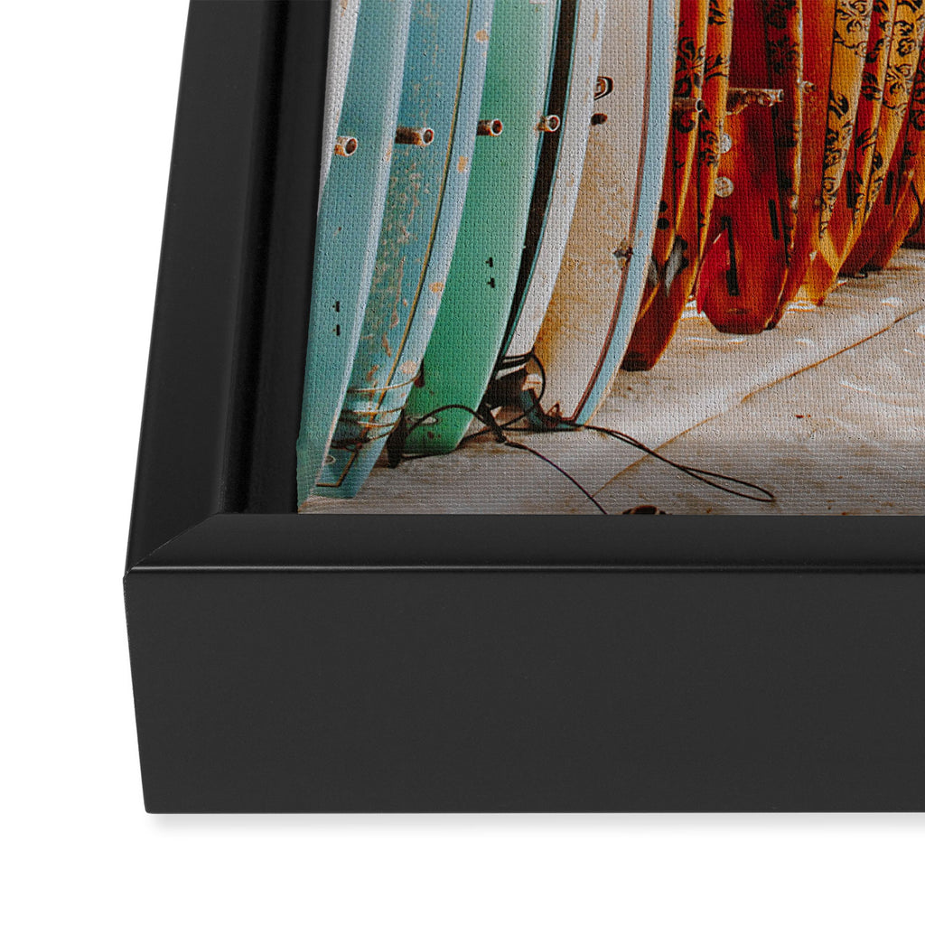 lets surf xcv Framed Canvas Print Gallery Image 3