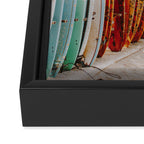 lets surf xcv Framed Canvas Print Gallery Image 3