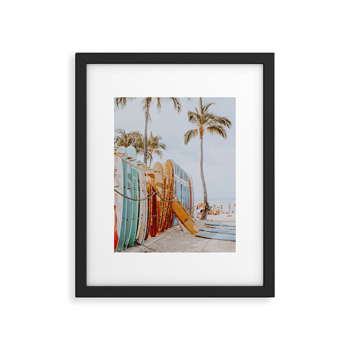 lets surf xcv Framed Art Print Gallery Image 1
