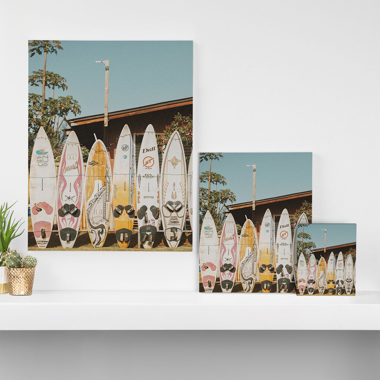 lets surf xv Canvas Print Gallery Image 3