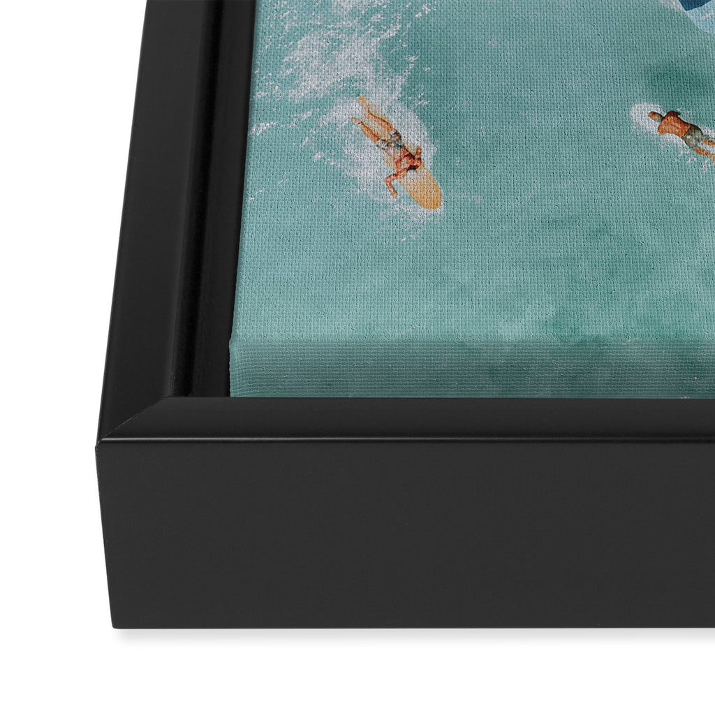 lets surf xviii Framed Canvas Print Gallery Image 3