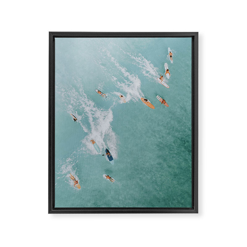 lets surf xviii Framed Canvas Print Gallery Image 6