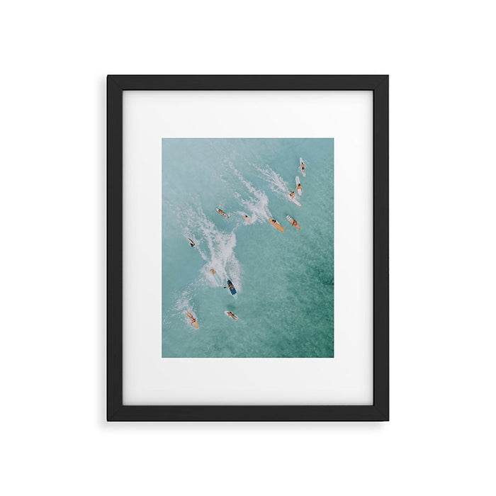 lets surf xviii Framed Art Print Gallery Image 1