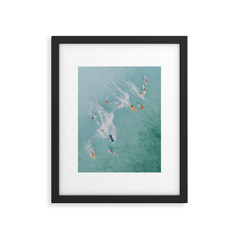 lets surf xviii Framed Art Print Gallery Image 4