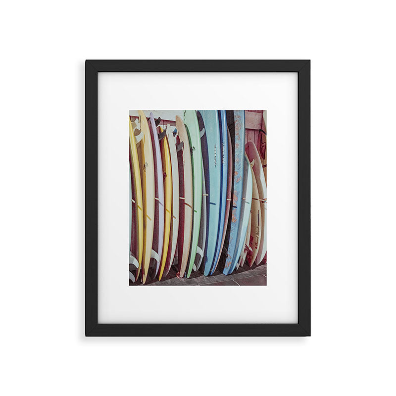 lets surf xxix Framed Art Print Gallery Image 4