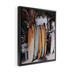 lets surf xxxvi - sayulita - mexico Framed Canvas Print Gallery Image 2