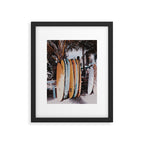 lets surf xxxvi - sayulita - mexico Framed Art Print Gallery Image 5