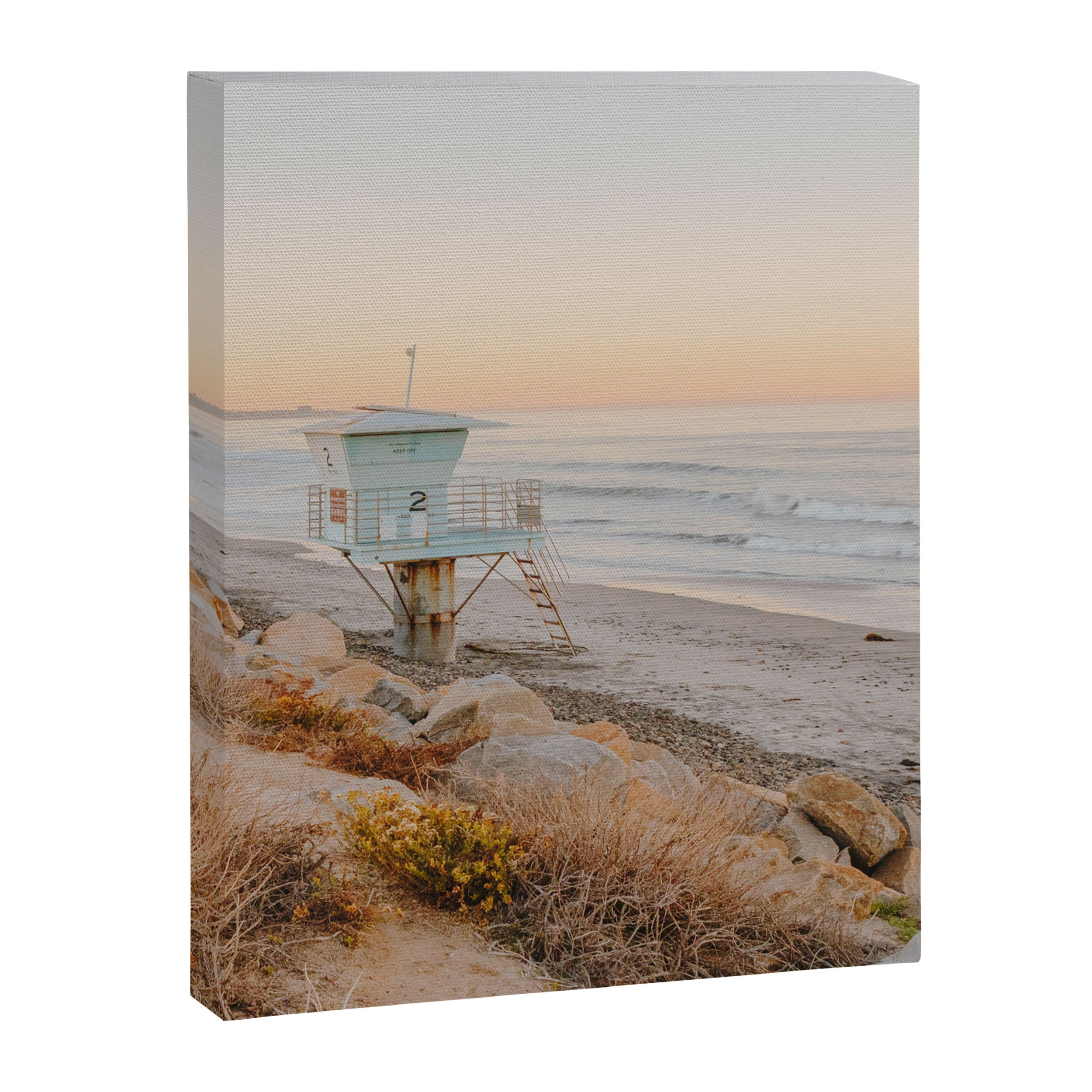 no lifeguard lxix / san diego, california Canvas Print Gallery Image 6