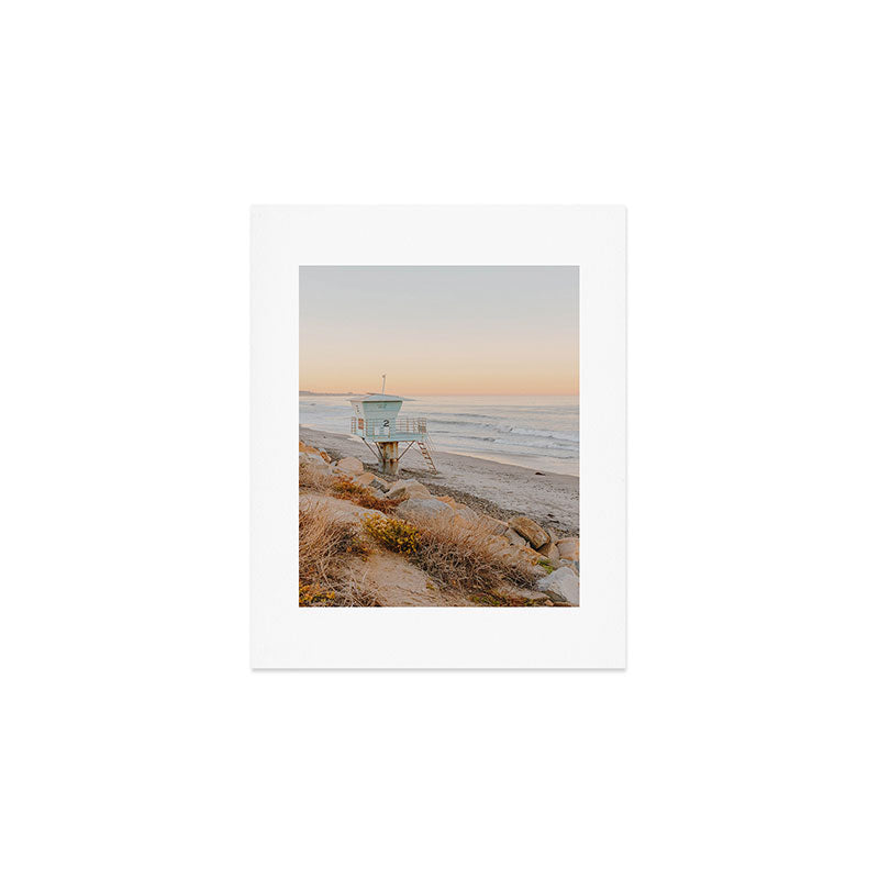 no lifeguard lxix / san diego, california Art Print Gallery Image 1