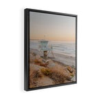 no lifeguard lxix / san diego, california Framed Canvas Print Gallery Image 2