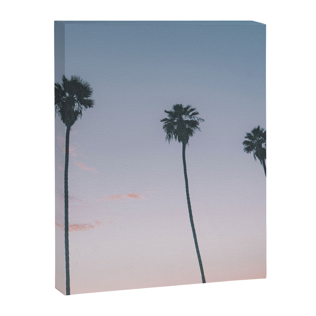 palm trees sunset iv Canvas Print Gallery Image 6