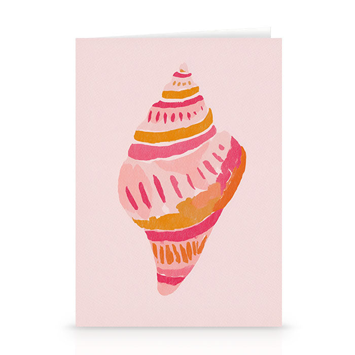 pink seashell Stationery Card Gallery Image 1