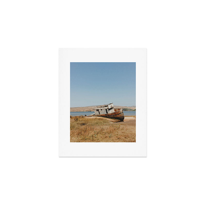 point reyes shipwreck - california Art Print Gallery Image 1