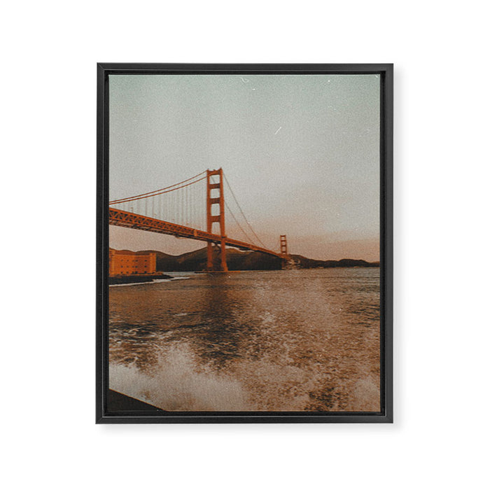 san francisco iv - california Framed Canvas Print Gallery Image 1