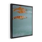 sea turtle ii Framed Canvas Print Gallery Image 2