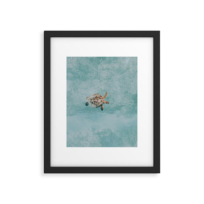 sea turtle vi Framed Art Print Gallery Image 1