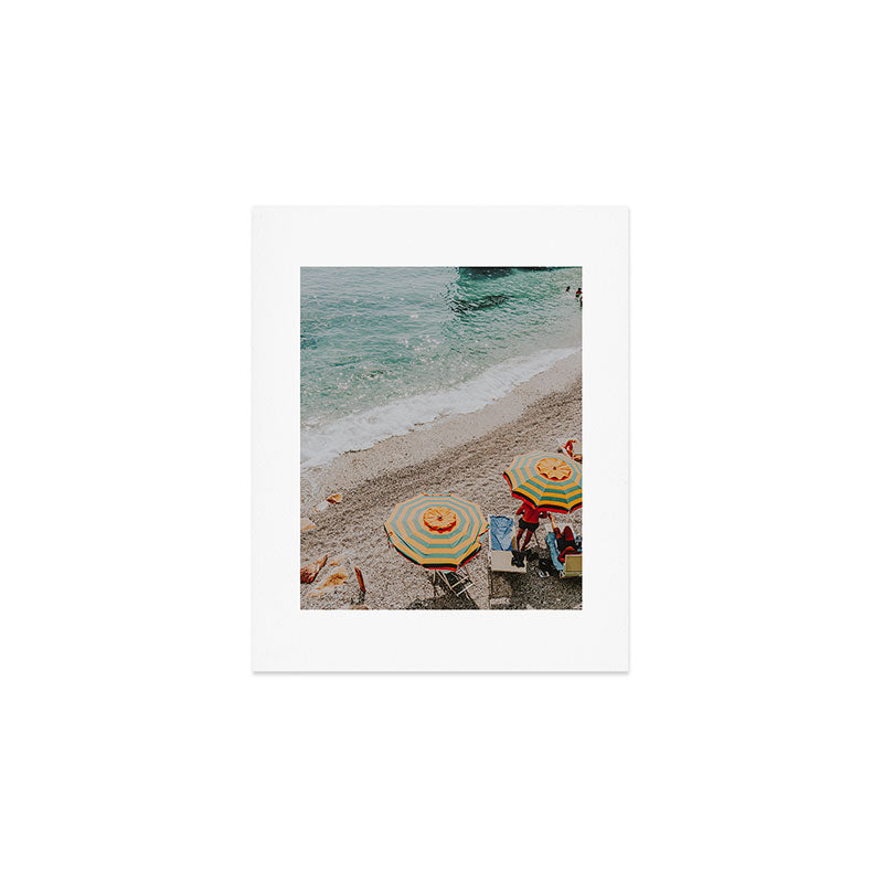 summer beach cxii Art Print Gallery Image 1