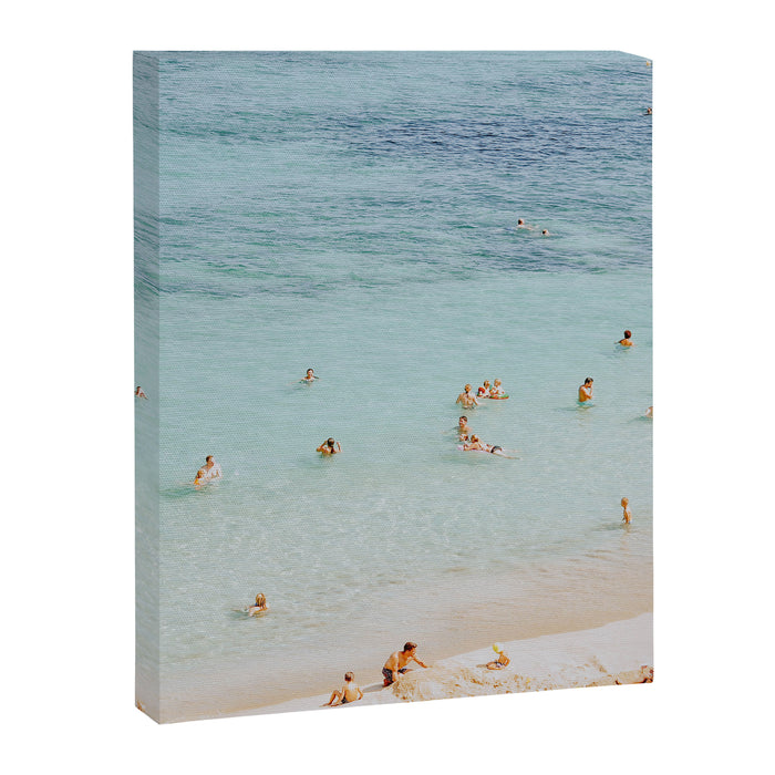 summer beach cxlii - spain Canvas Print Gallery Image 1