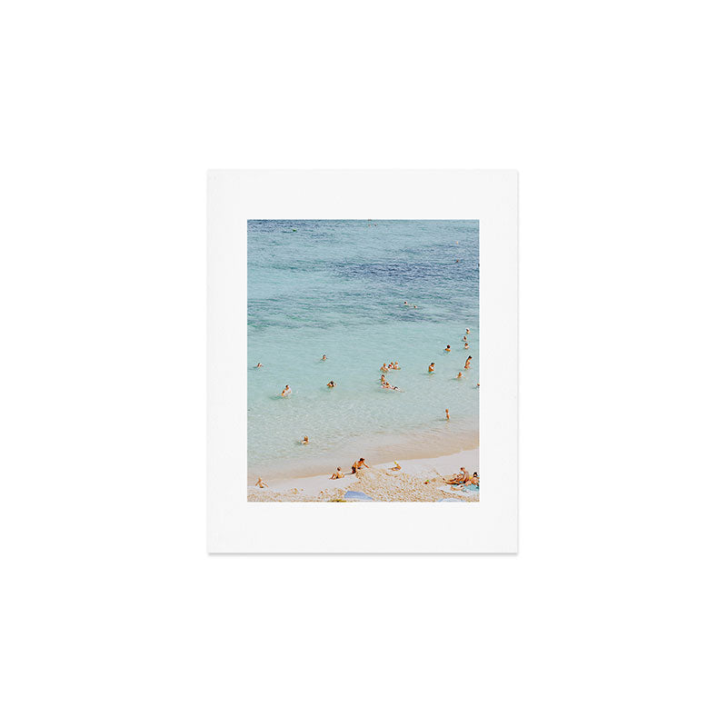 summer beach cxlii - spain Art Print Gallery Image 1