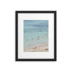 summer beach cxlii - spain Framed Art Print Gallery Image 5