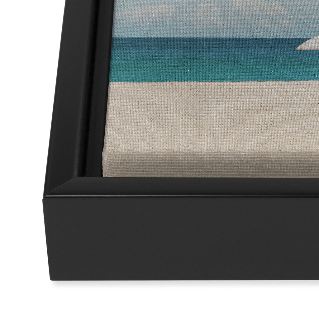 summer beach ii Framed Canvas Print Gallery Image 3