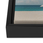summer beach ii Framed Canvas Print Gallery Image 3